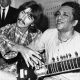 George Harrison and his musical mentor Ravi Shankar in 1967AP