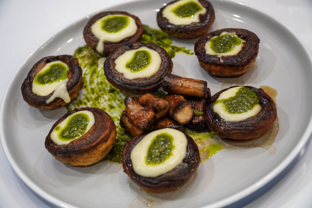 Grilled Mushroom Pesto