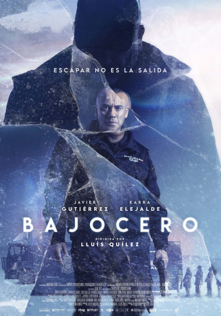 below zero