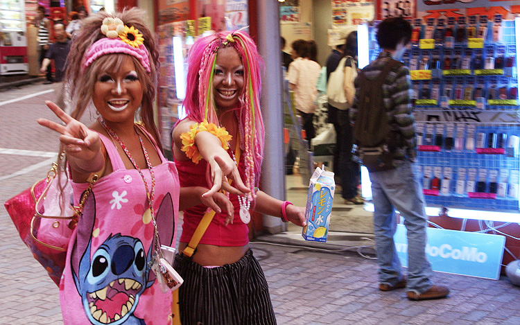 Ganguro di Jepang