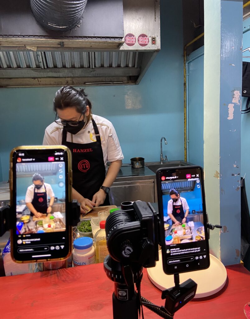 Live Cooking with Hanzel MasterChef Indonesia
