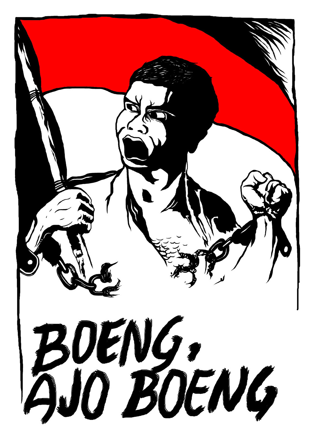 Poster Perjuangan Boeng Ajo Boeng!