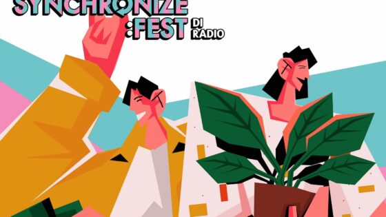 Para penampil yang menyajikan hal tak biasa di Synchronize Fest di Radio.