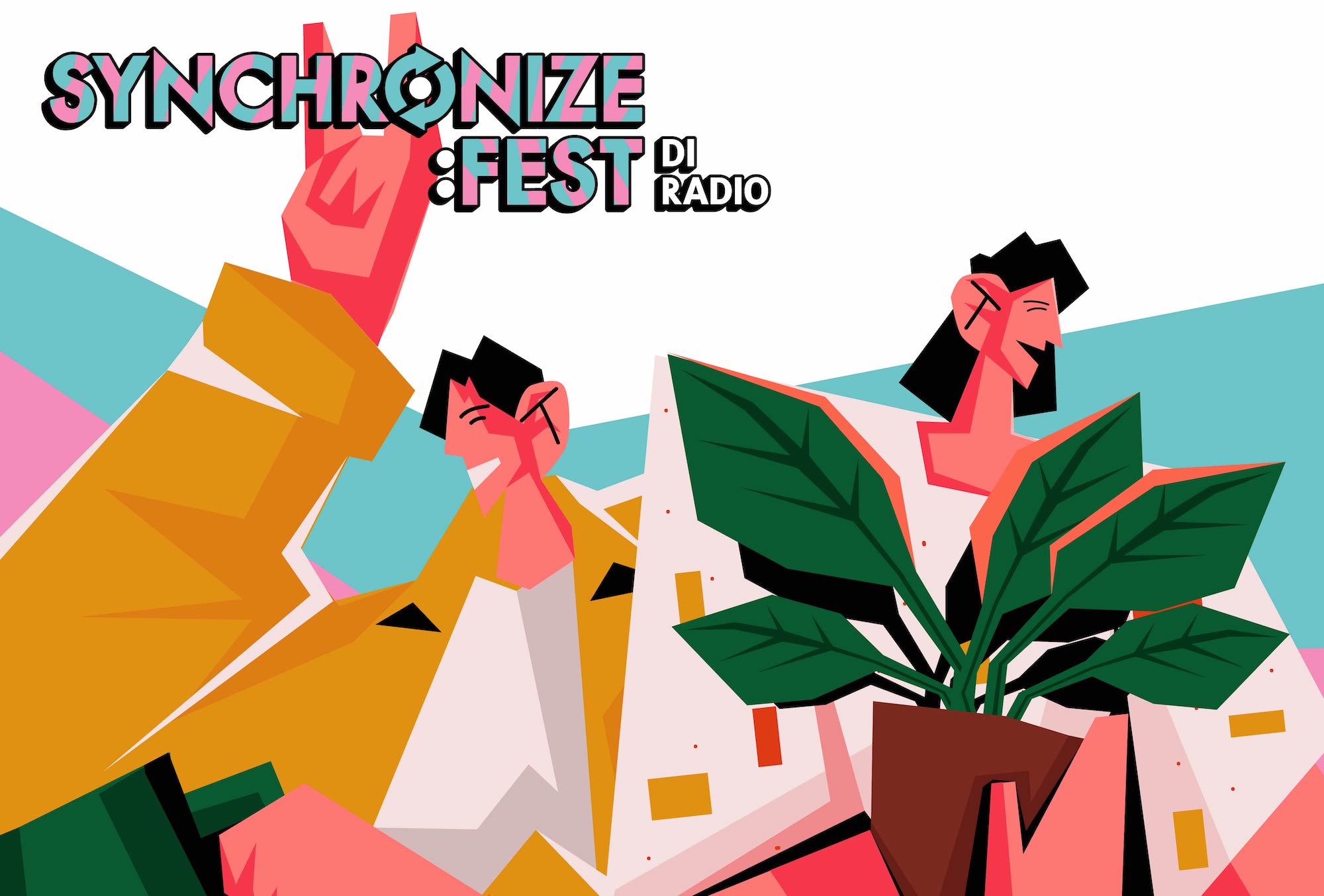 Para penampil yang menyajikan hal tak biasa di Synchronize Fest di Radio.