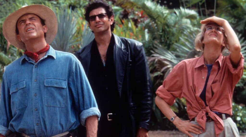 Jurassic Park - Dr. Alan Grant, Dr. Ian Malcolm dan Dr. Ellie Sattler