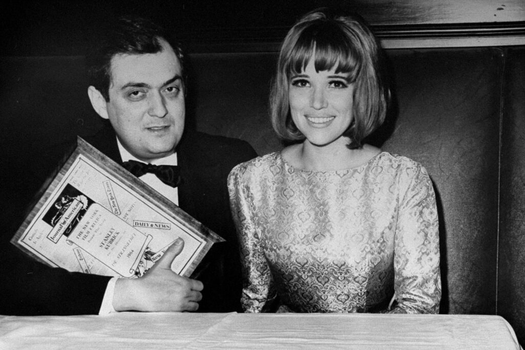 Stanley Kubrick dan istrinya Christiane
